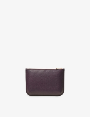 ASPINAL OF LONDON: Ella Large Leather Pouch