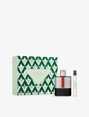Prada Womens Luna Rossa Carbon Eau De Parfum Gift Set
