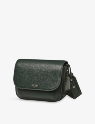 ASPINAL OF LONDON: Ella Woven Leather Cross-Body Bag