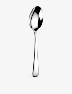 Arthur Price Georgian Set Of Six Stainless-steel Teaspoons Stainless Steel In Silver