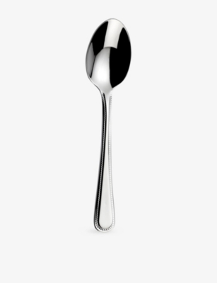 Arthur Price Everyday Classic Bead Set Of Six Stainless-steel Teaspoons Stainless Steel In Silver