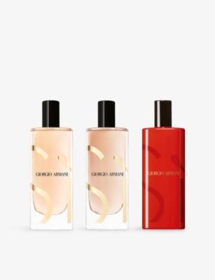Giorgio Armani Womens Si Eau De Parfum Travel Set