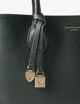 ASPINAL OF LONDON: London Leather Tote Bag