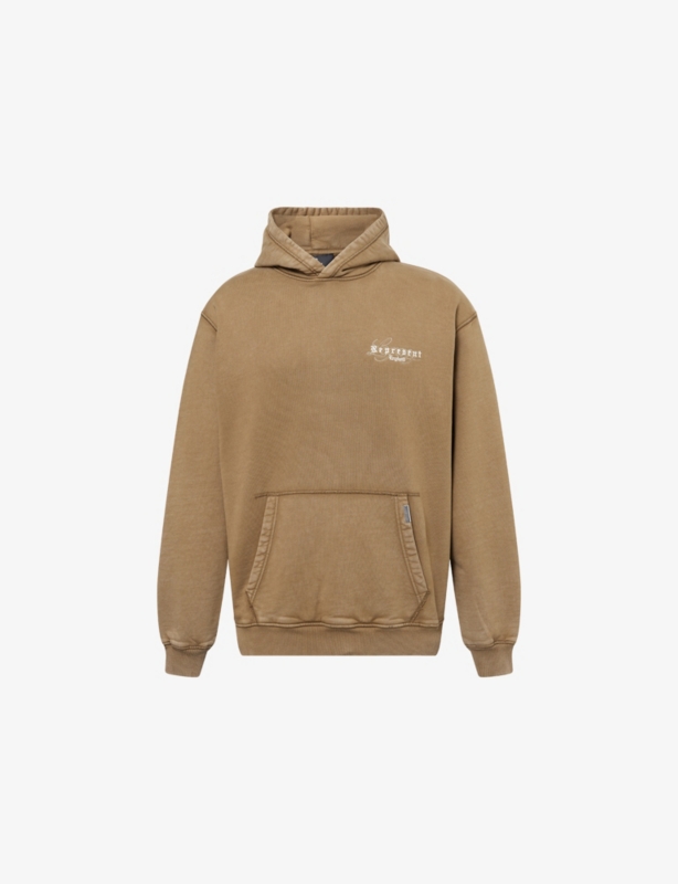 England Legacy Embroidered-Text Cotton-Jersey Hoody