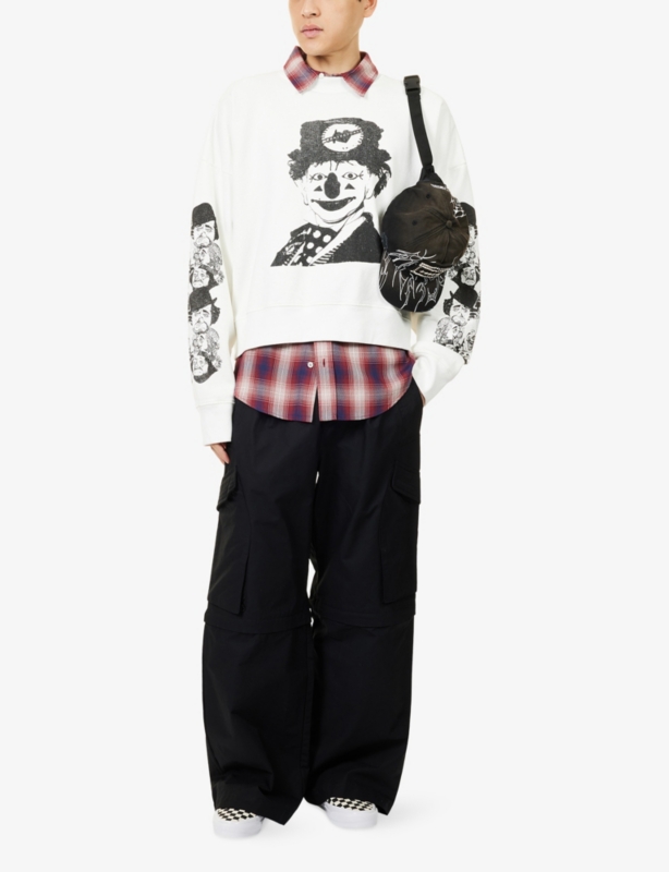 Merrymaker Graphic-Print Cotton-Jersey Sweatshirts