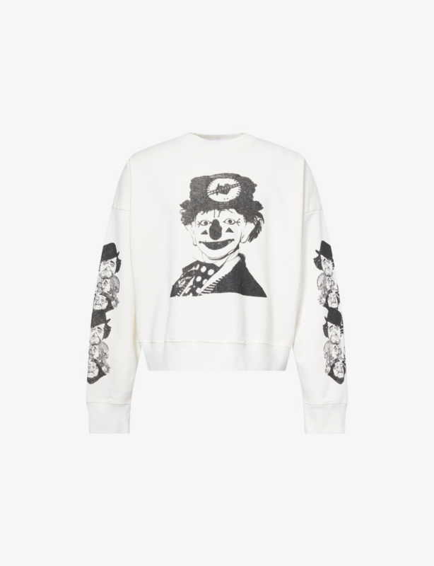 Merrymaker Graphic-Print Cotton-Jersey Sweatshirts