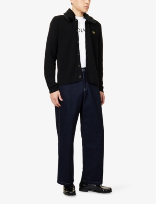 THAMES: John Straight-Leg Indigo Denim Jeans