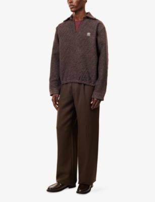 THAMES: Drill Hounds Woven Top