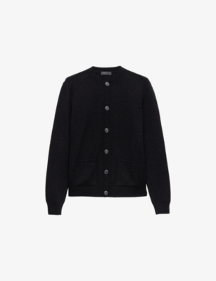 PRADA: Crew Neck Cashmere Cardigan
