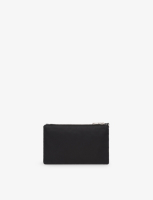 Prada Mens Black Re Nylon Pouch In Black