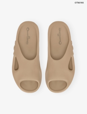 Ohana Hatake Womens Affogato Surippa Ohana Foam Slides Eur 45 / 11 Uk In Brown