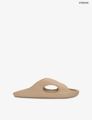 Ohana Hatake Womens Affogato Surippa Ohana Foam Slides Eur 45 / 11 Uk In Brown