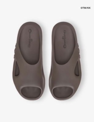 Ohana Hatake Womens Cappucino Surippa Ohana Foam Slides Eur 45 / 11 Uk In Brown