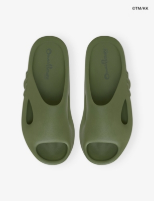 Ohana Hatake Womens Matcha Surippa Ohana Foam Slides Eur 44 / 10 Uk In Green