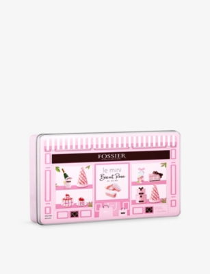 FOSSIER: Le Mini Biscuit Rose de Reims Pink Mini Biscuits Boutique Tin 110g