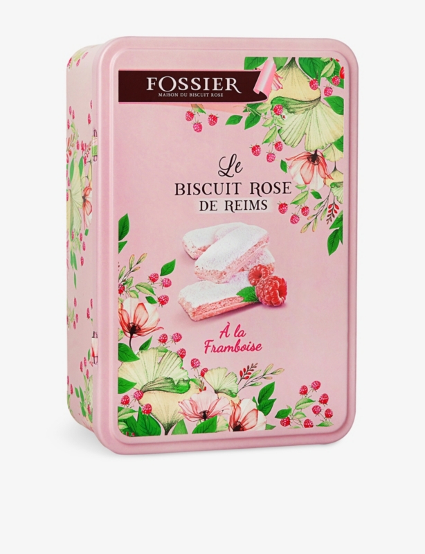 Raspberry Le Biscuit Rose de Reims Biscuit Tin 150g