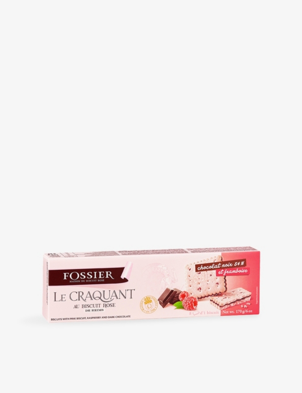 Le Quadrant Raspberry & Dark Chocolate Cream Filled Pink Biscuit Twins 170g