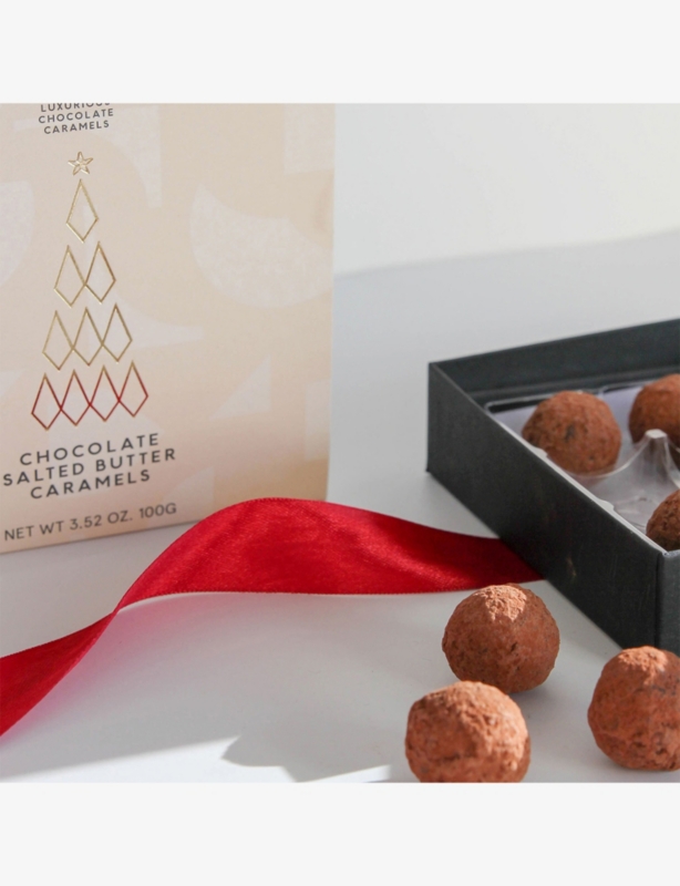9 Chocolate Salted Butter Caramel Truffles 100g