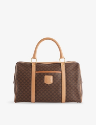 RESELFRIDGES: Pre-Loved Celine Boston Canvas Top-Handle Bag