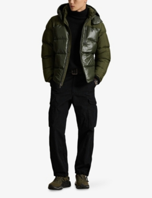 POLO RALPH LAUREN: Glossy Logo-Embroidered Shell Jacket