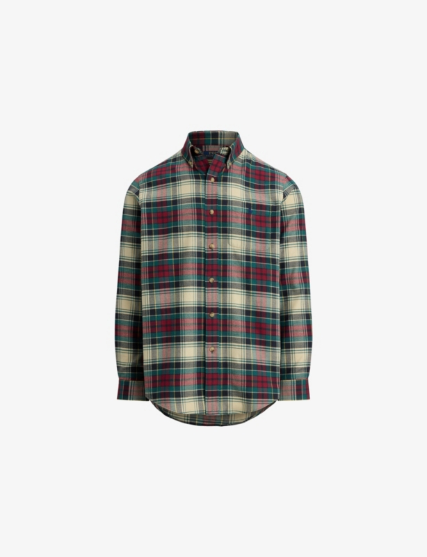Check Brushed Cotton Twill Shirt