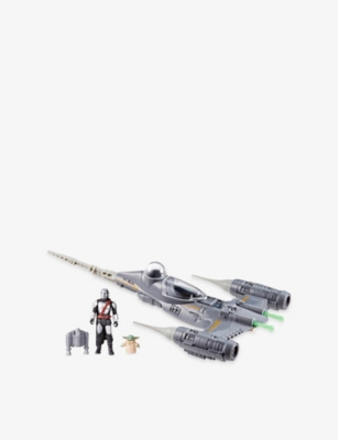 STAR WARS: Star Wars Epic Hero Series The Mandalorian's N-1 Starfighter Set