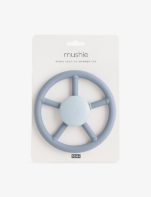 MUSHIE + FRIGG: Wheel Silicone Suction Spinner Toy 13.9cm