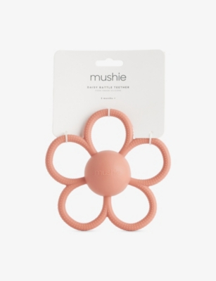 MUSHIE + FRIGG: Daisy Silicone Rattle Teether