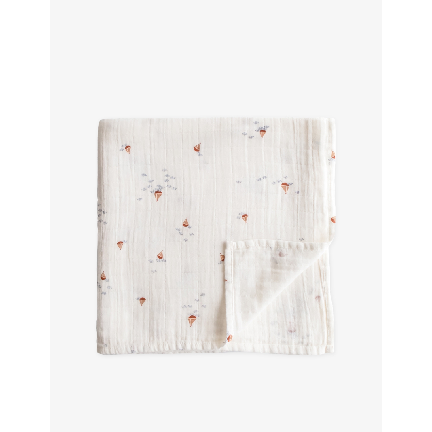 Mushie Printed Cotton Muslin Swaddle
