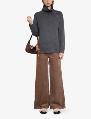 ZADIG&VOLTAIRE: Mora Funnel-Neck Cashmere Jumper