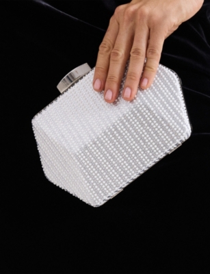 PHASE EIGHT: Sparkle Rhinestone-Embellished Clutch Bag