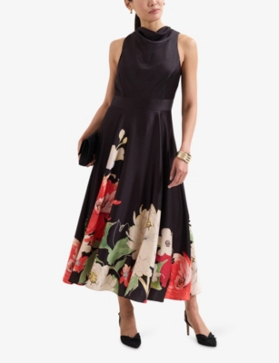 PHASE EIGHT: Petite Cheryl Printed Woven Midi Dress
