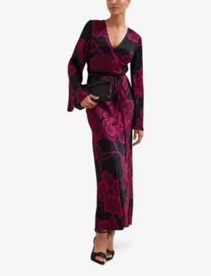 PHASE EIGHT: Rhea Floral-Print Woven Maxi Dress