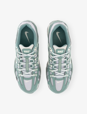 NIKE: P-6000 Mesh and Leather Trainers