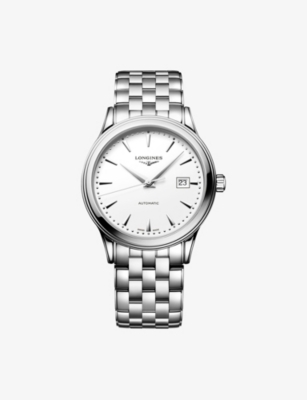LONGINES: L4.984.4.18.6 Flagship Classic 40mm Stainless-Steel Automatic Watch