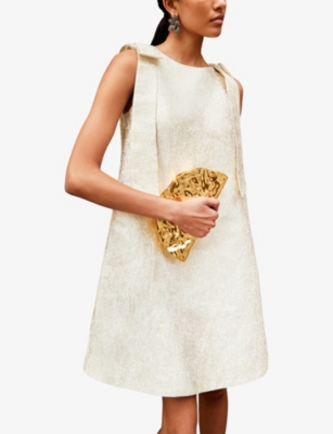 RO&ZO: Heidi Jacquard Woven Mini Dress