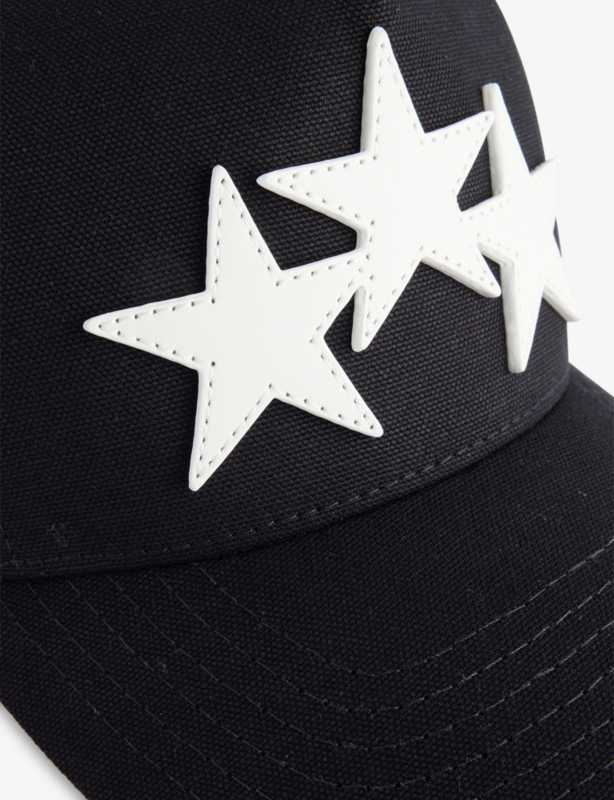 3 Star Mesh Cotton Trucker Cap
