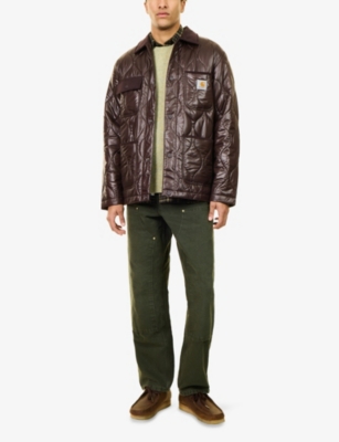 CARHARTT WIP: Oscar Chore Liner Quilted Shell Jacket