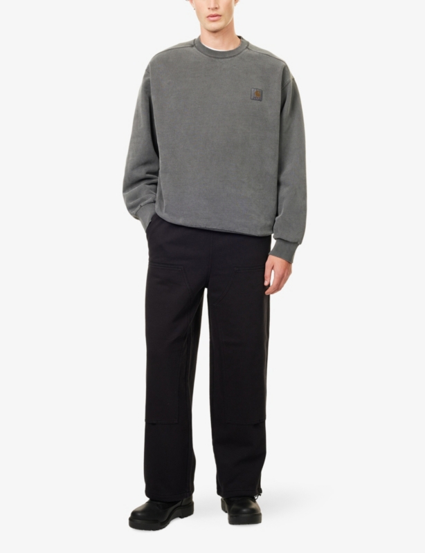 Vista Crewneck Cotton-Jersey Sweatshirt