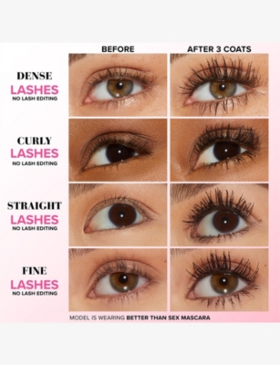 Too Faced Black Lashes Ever After Better Than Sex Limited-edition Mascara Duo In Black