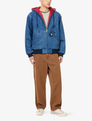 Carhartt 50 Years Anniversary Og Active Jacket Denim Jackets Blue In Blue
