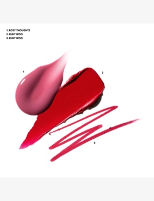 Mac Ac Red Trending Tomorrow Lip Trio Gift Set In Red