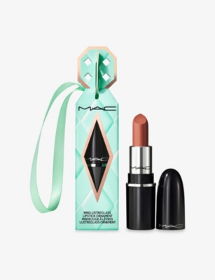 Mac Thanks Its  Glazed Galaxy Mini Lustreglass Lipstick Ornament Gift