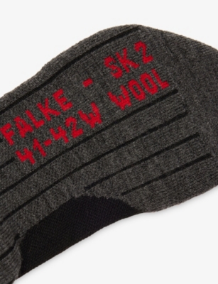 Falke Womens  Ergonomic Sport System Sk2 Intermediate Skiing Knee-high Stretch-woven Socks