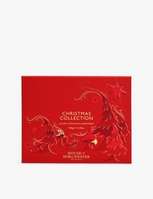 HOUSE OF DORCHESTER: Christmas Collection Luxury Chocolate Assortment Selection Box 150g