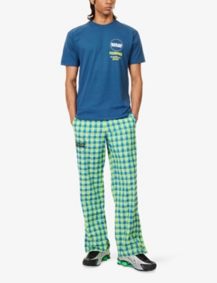 PLEASURES X BOILER ROOM: PLEASURES x Boiler Room Turntable Short-Sleeves Cotton-Jersey T-Shirt