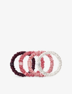 Slip Sweetie Pie Skinny Silk Pack Of Four Scrunchie Ornament