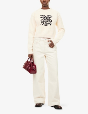 HERESY: Pisky Cropped Knit Top