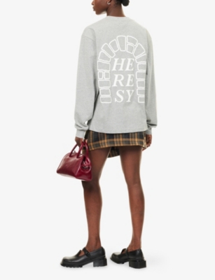 HERESY: Arch Logo Long-Sleeve Cotton T-shirt