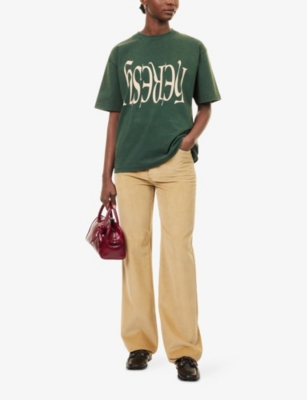 HERESY: Relaxed-Fit Logo Cotton T-shirt